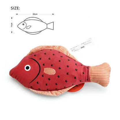 Fun Interactive Catnip Toy Fish