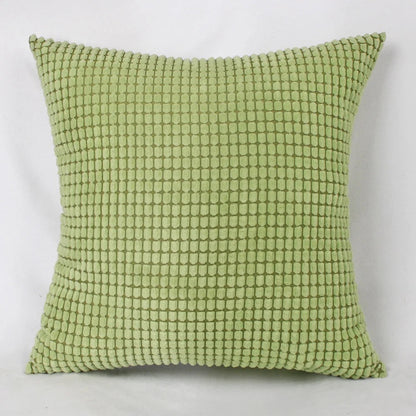 Soft Cushion Cover with Fun Corn Pattern