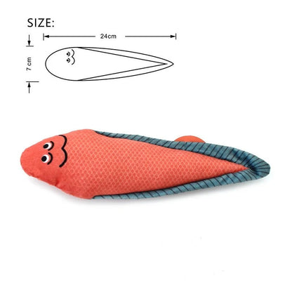 Fun Interactive Catnip Toy Fish