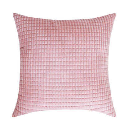 Soft Cushion Cover with Fun Corn Pattern
