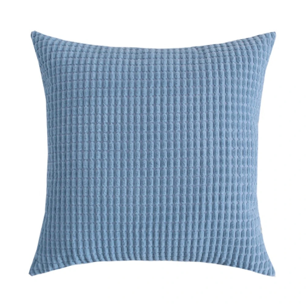 Soft Cushion Cover with Fun Corn Pattern