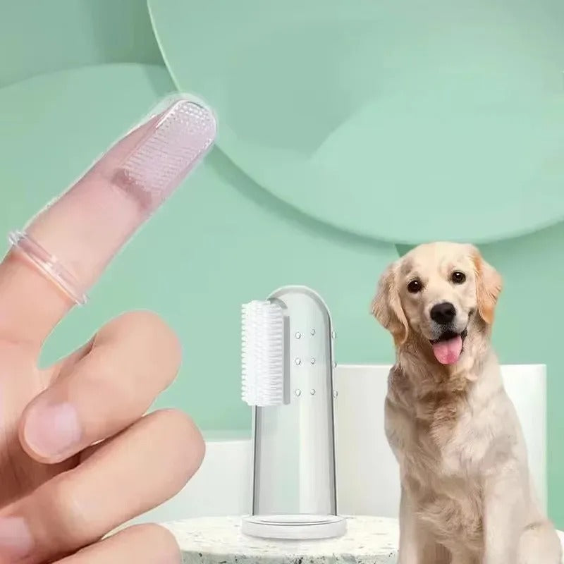Gentle Pet Finger Toothbrush for Cats and Dogs - Befez