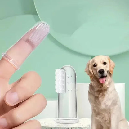 Gentle Pet Finger Toothbrush for Cats and Dogs - Befez