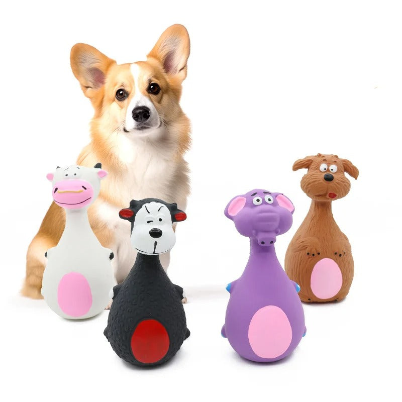 Fun Plush Squeaky Dog Toy