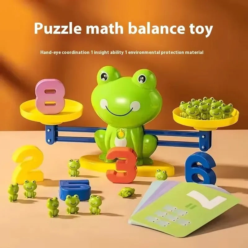 Colorful Learning Frog Balance Game Toy