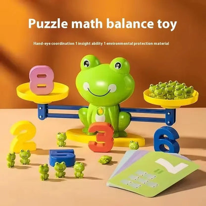 Colorful Learning Frog Balance Game Toy