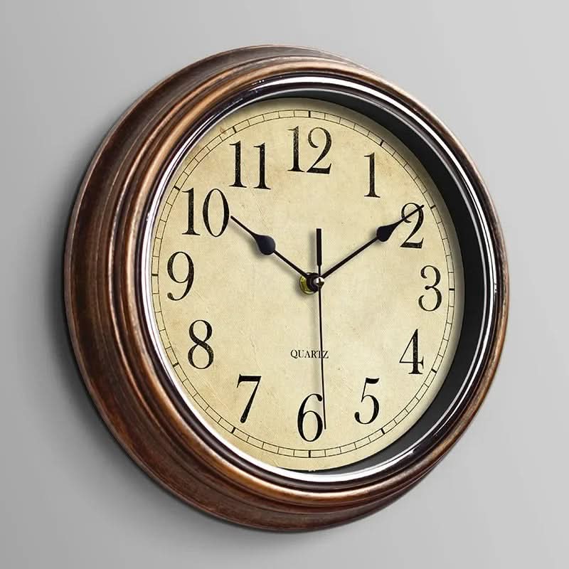 Quiet Traditional Wall Clock for Home or Office - Befez