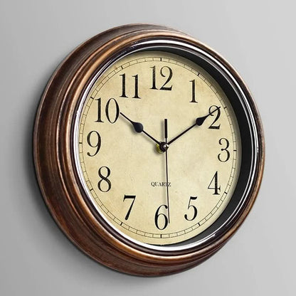 Quiet Traditional Wall Clock for Home or Office - Befez