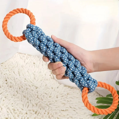 Durable Pet Rope Toy with Dual Rings - Befez