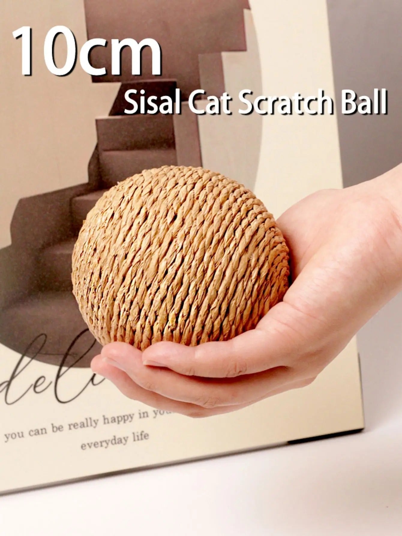 Fun Cat Scratcher Toy Ball