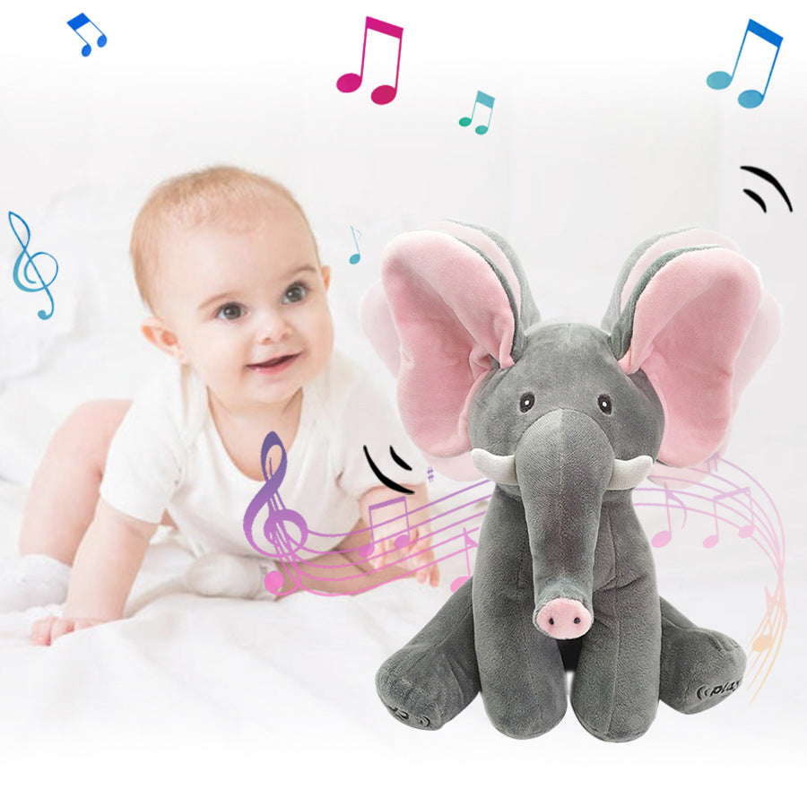 Cute Peek A Boo Elephant Soft Toy - Befez