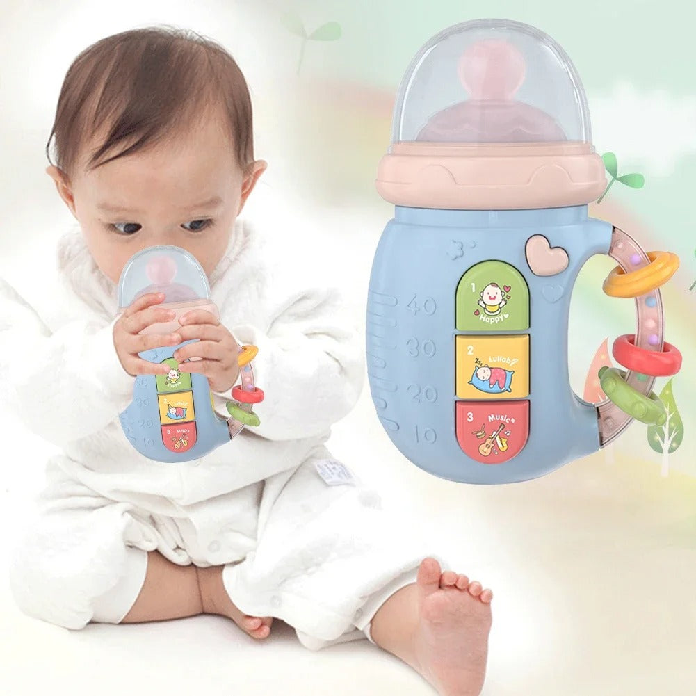 Soothing Baby Pacifier with Teether and Rattle Toy - Befez