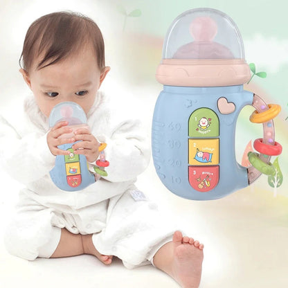 Soothing Baby Pacifier with Teether and Rattle Toy - Befez