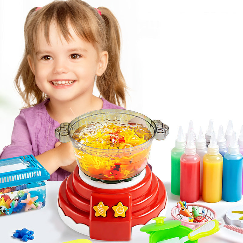 Fun Kitchen Playset - Build Your Own Chef Figures Kit - Befez