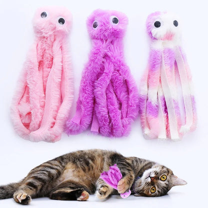 Fun Octopus Kitten Teaser Toy - Befez