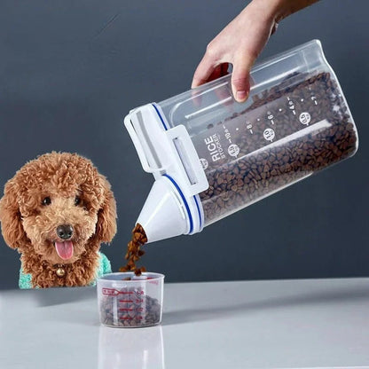 Fresh Pet Food Keeper with Tight Lid - Befez