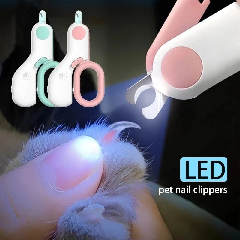 Precise Pet Nail Trimmer with LED Guide Light - Befez