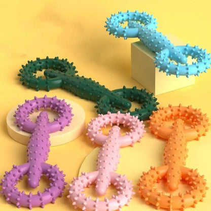 Durable Pet Chew Toy Ring for Puppies