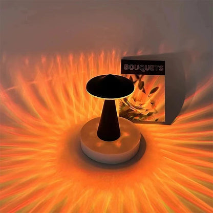 Stylish Mushroom LED Desk Lamp with Dimmer
