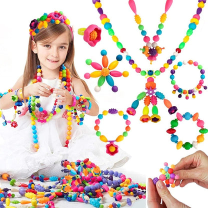 Colorful Kids Jewelry Building Blocks