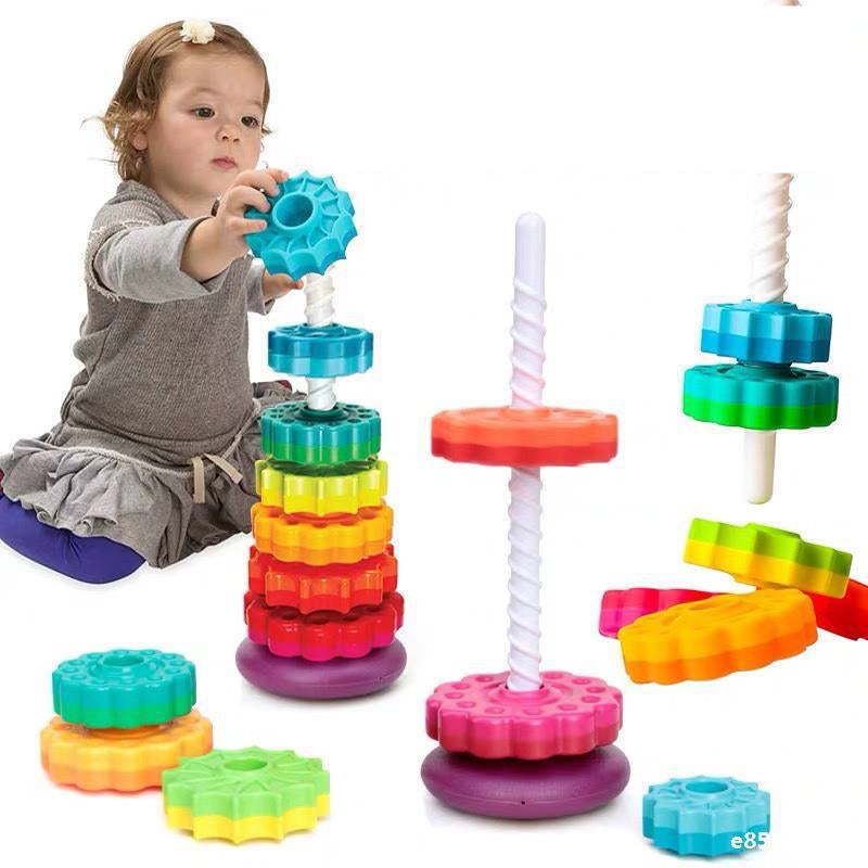 Fun Learning Colorful Tower Toy - Befez
