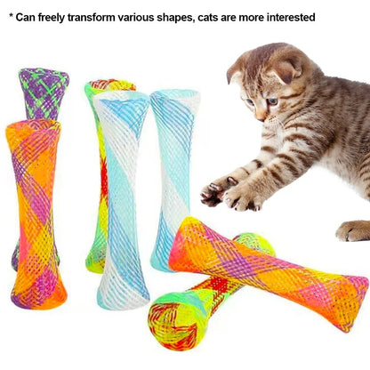 Colorful Fun Bouncing Kitten Cat Toys