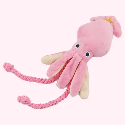 Colorful Ocean Plush Rope Toy