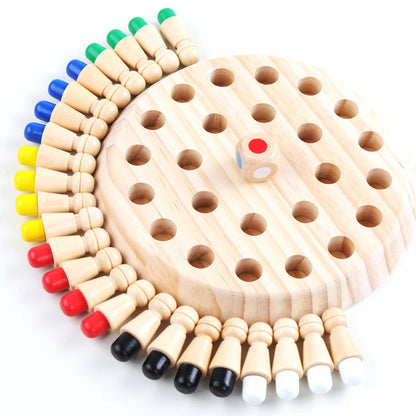 Classic Wooden Brain Chess Set