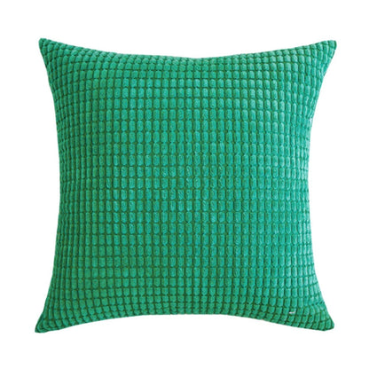 Soft Cushion Cover with Fun Corn Pattern