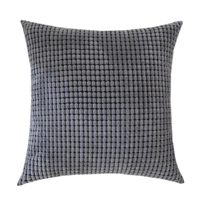 Soft Cushion Cover with Fun Corn Pattern