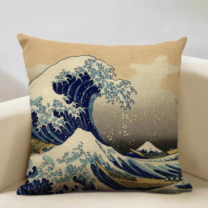 Beautiful Mount Fuji Decorative Pillow Cover