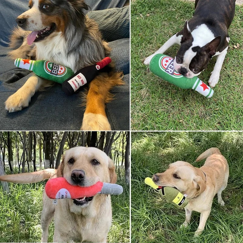 Fun Bottle Shaped Pet Dog Toy - Befez