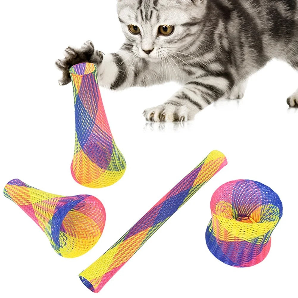 Colorful Fun Bouncing Kitten Cat Toys - Befez