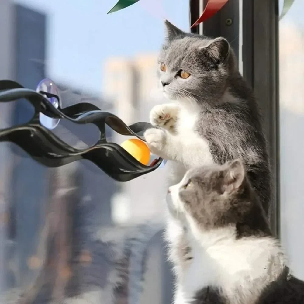 Fun Interactive Cat Window Toy