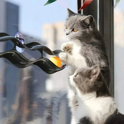 Fun Interactive Cat Window Toy