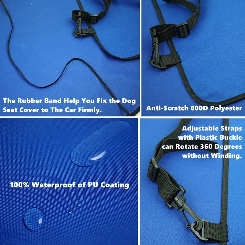 Durable Car Pet Rear Seat Protector