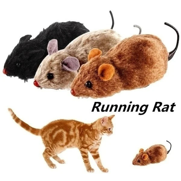 Cute Realistic Plush Rat Toy Figure