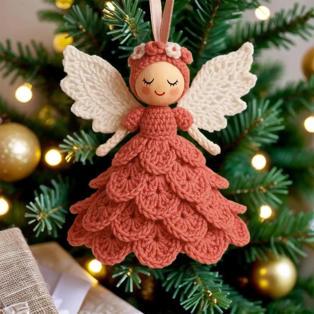 Handmade Crochet Angel Ornament
