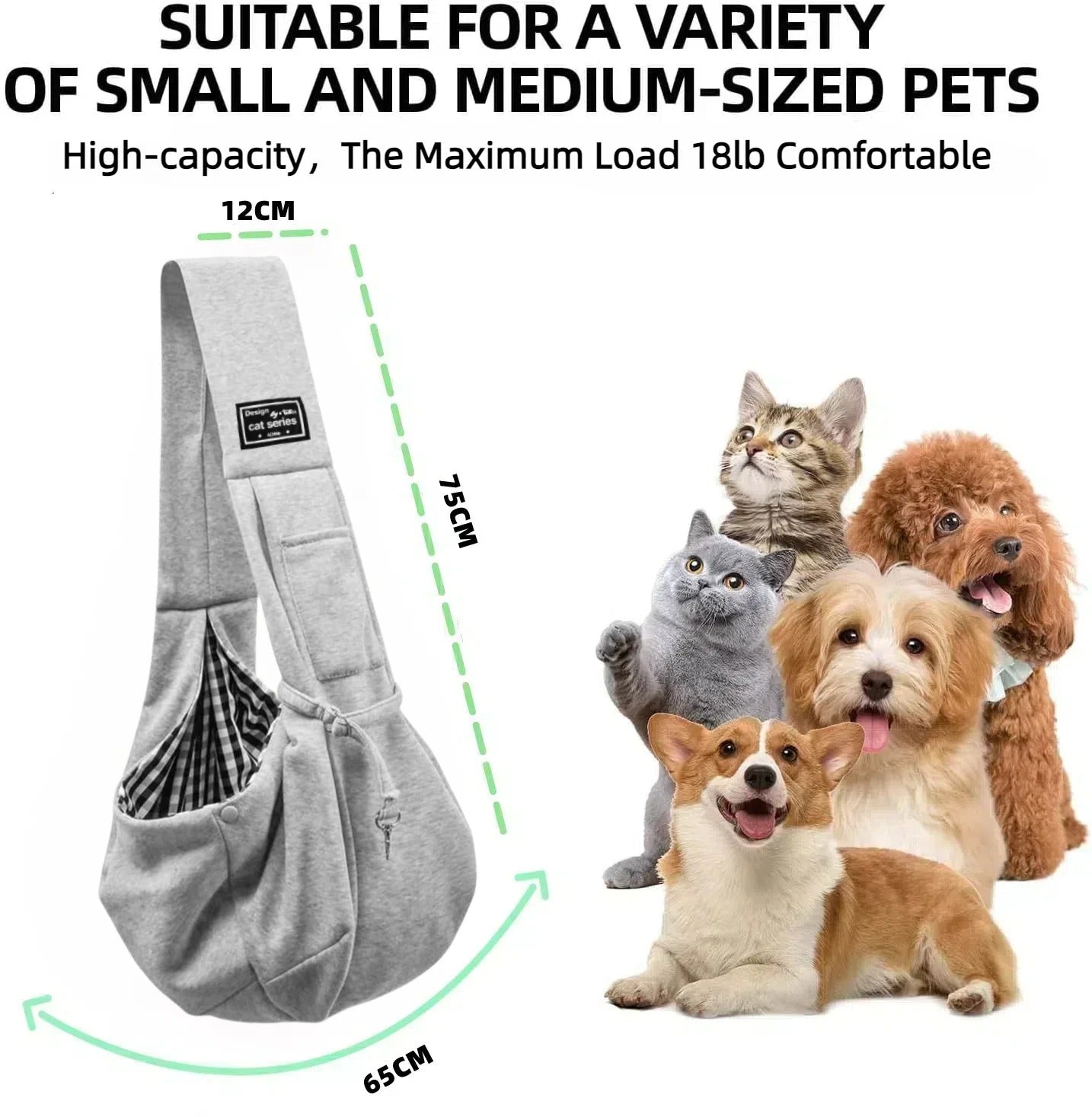 Soft Cozy Pet Carrier Bag