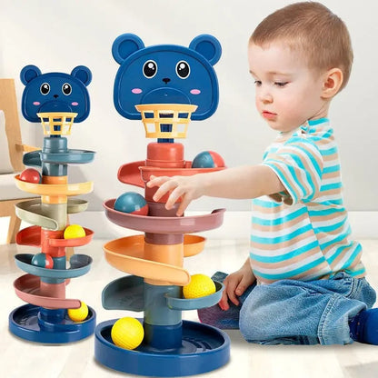 Compact Kids' Folding Slide Playset - Befez