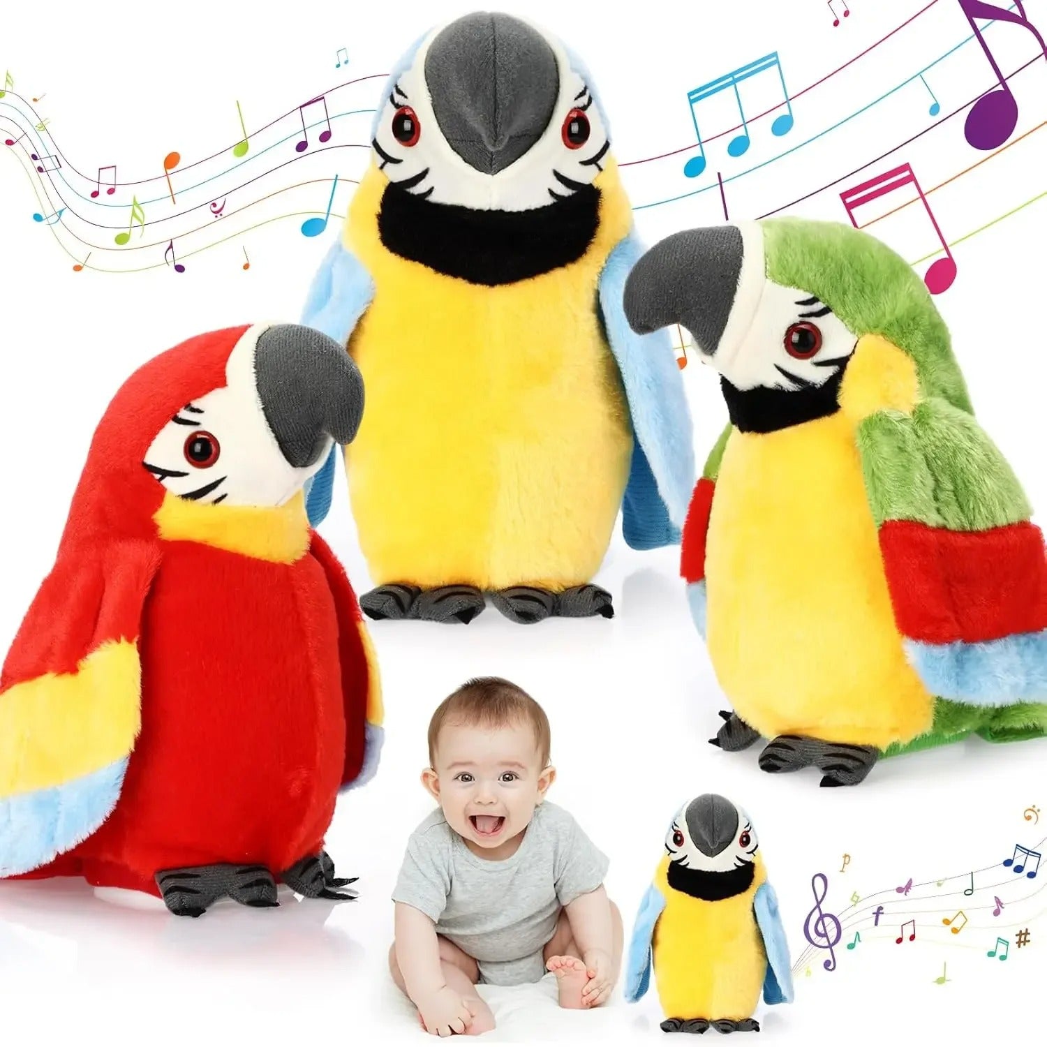 Fun Interactive Singing Bird Toy - Befez