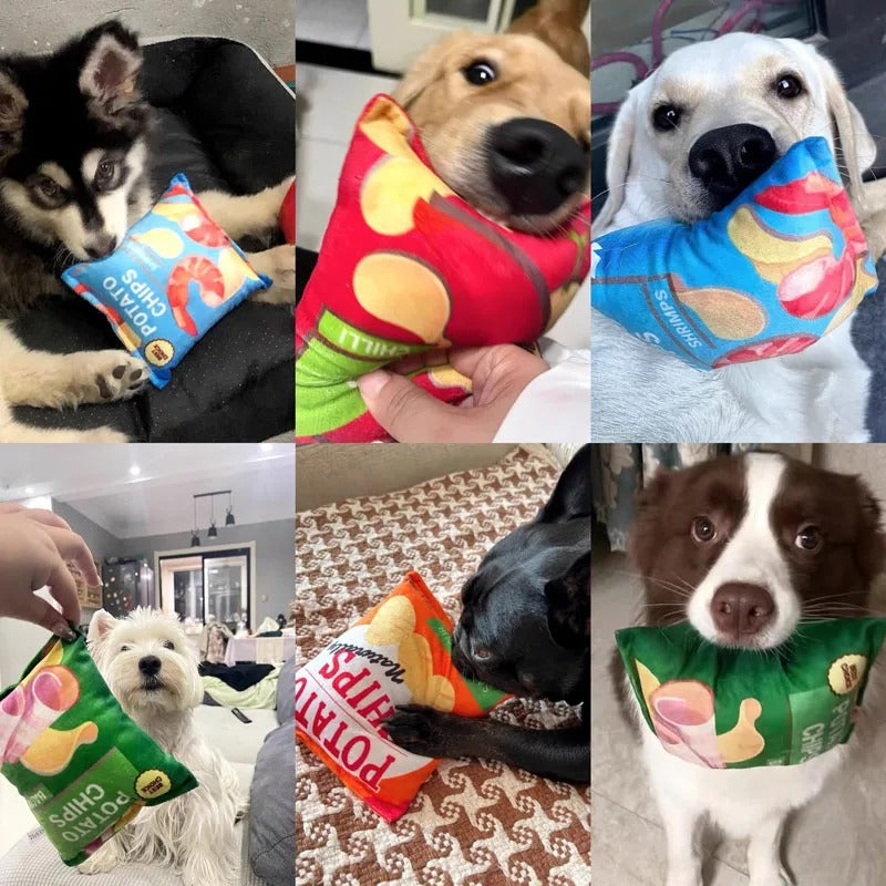 Funny Puppy Play Chip Toys
