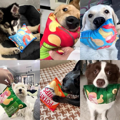 Funny Puppy Play Chip Toys