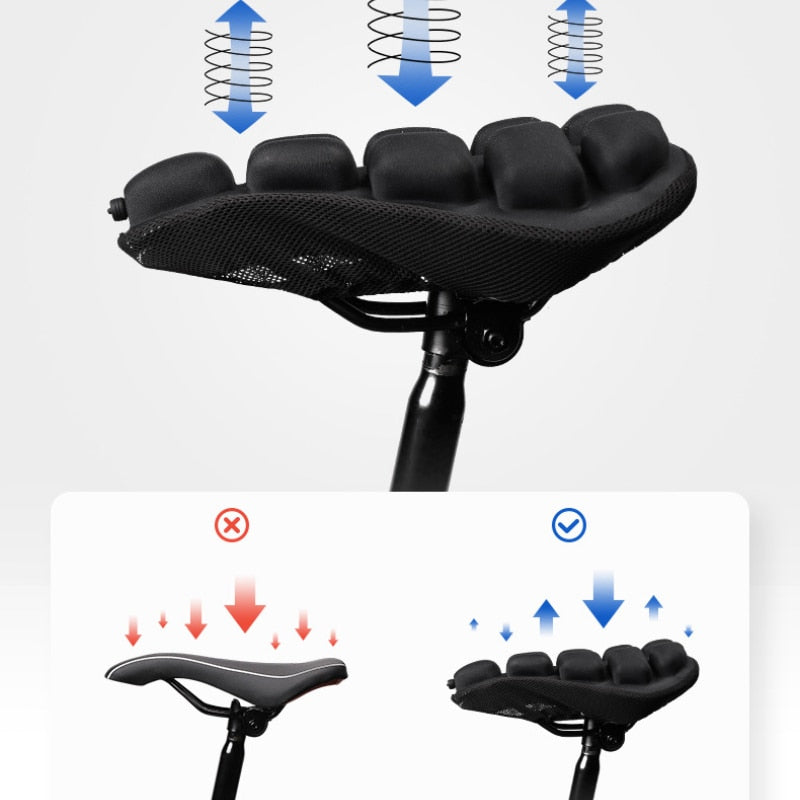 Comfortable Bicycle Gel Seat Pad