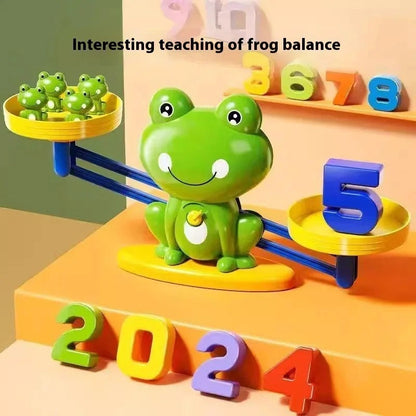 Colorful Learning Frog Balance Game Toy