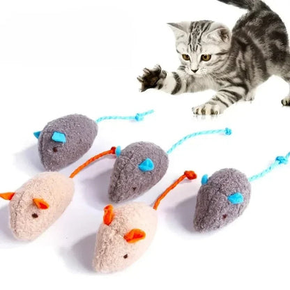 Fun 3/7 Piece Cat Interactive Plush Toy Set