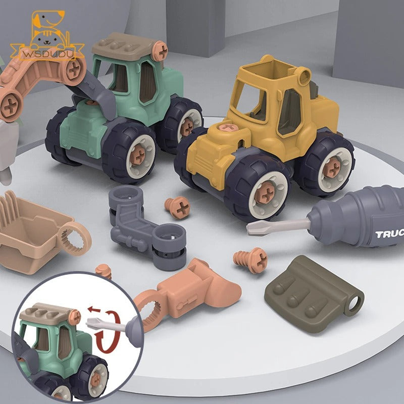 Ultimate Building Truck Toy Set