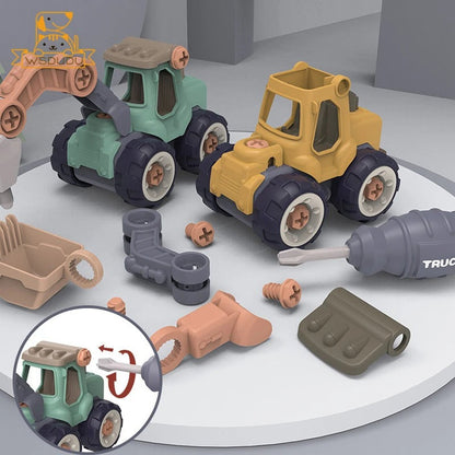 Ultimate Building Truck Toy Set