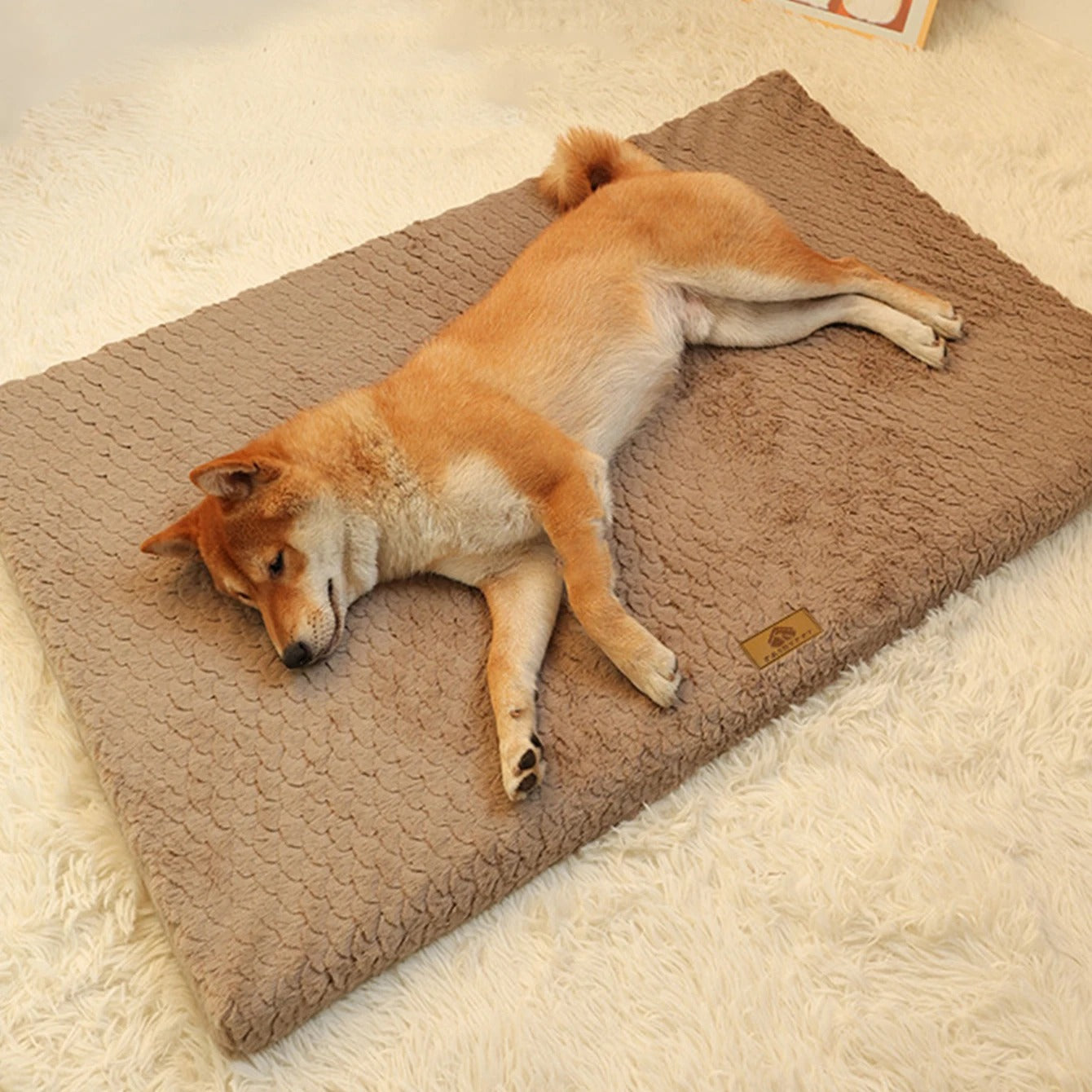 Plush Pet Dog Bed Mat