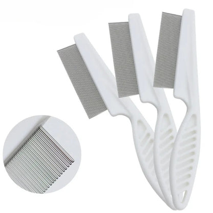 Gentle Pet Grooming Comb Stainless Steel Flea Remover